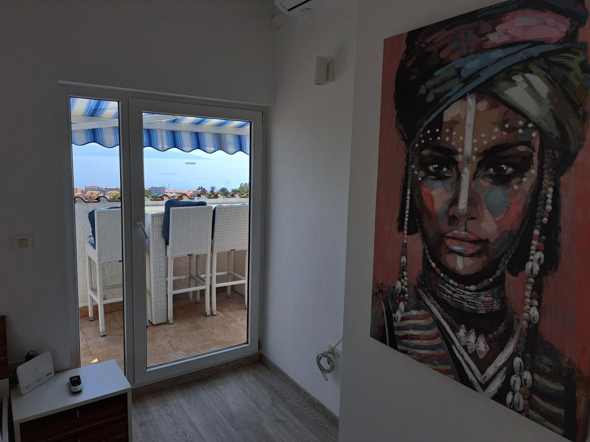 Sea View Later Apartment Rijeka Bagian luar foto